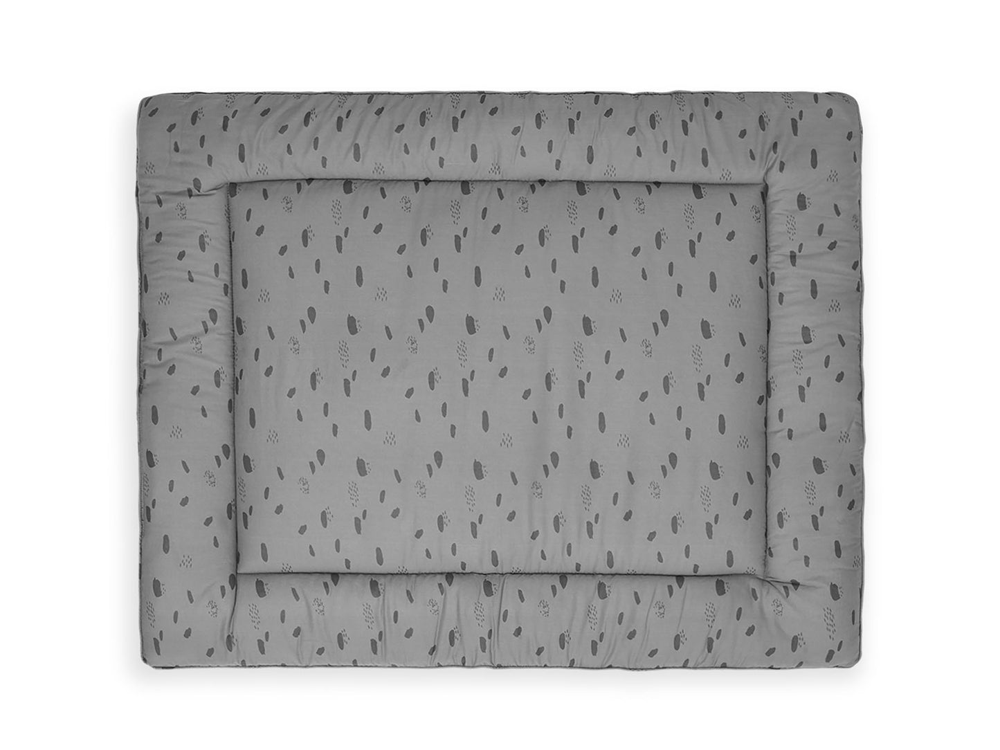 Jollein Krabbeldecke Spot 80x100 cm - Storm Grey