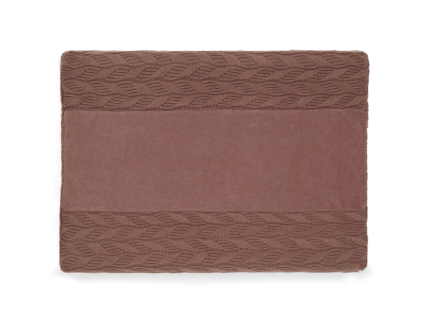 Jollein Aankleedkussenhoes Spring Knit 50x70cm - Chestnut