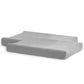 Jollein Wickelauflagenbezug Frottee 50x70 cm - Soft Grey - 2 Stück