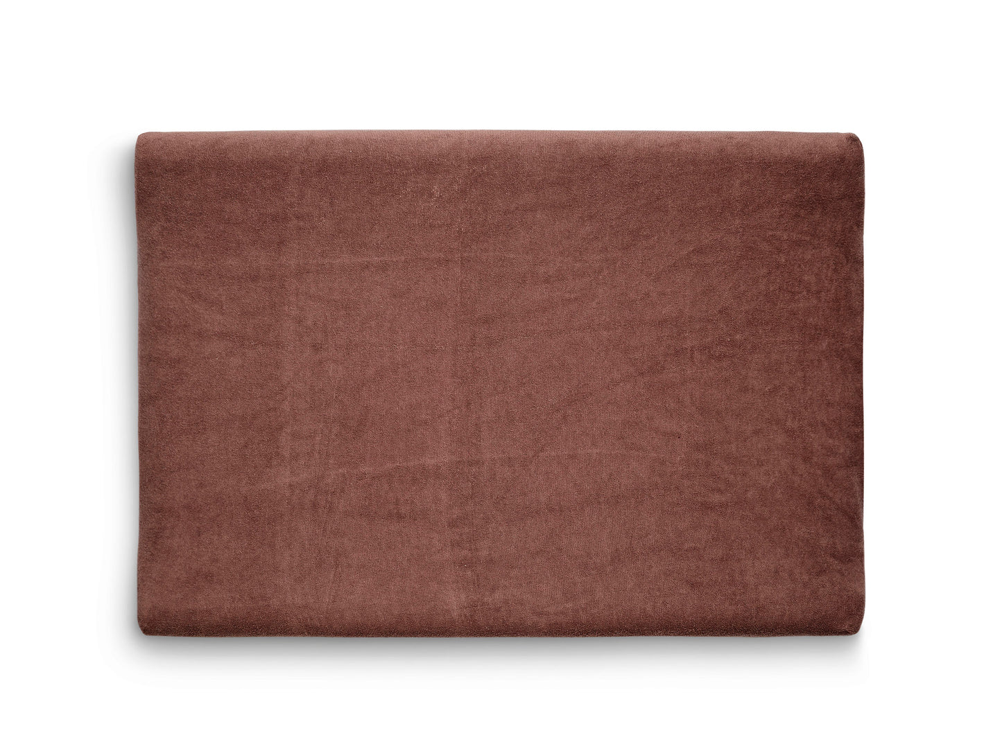 Jollein Aankleedkussenhoes Badstof 50x70cm - Chestnut - 2 Stuks