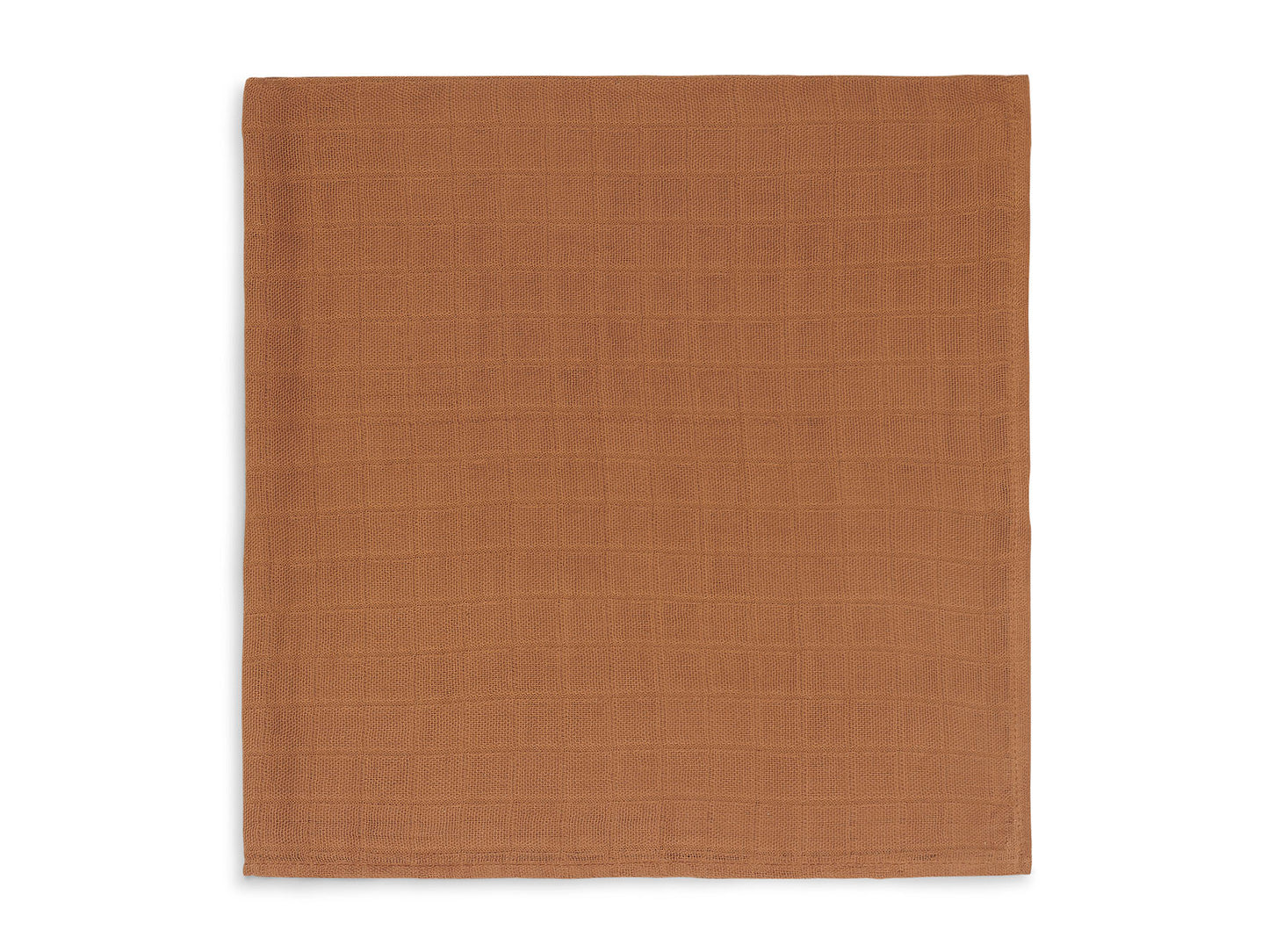 Jollein Spucktuch Bambus Baumwolle 70x70 cm - Caramel - 4 Stück