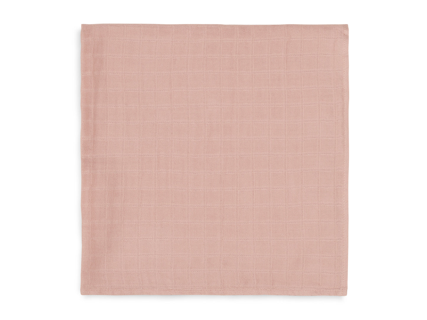 Jollein Hydrofiele Doek Large 115x115cm Bamboe Katoen - Pale Pink - 2 Stuks