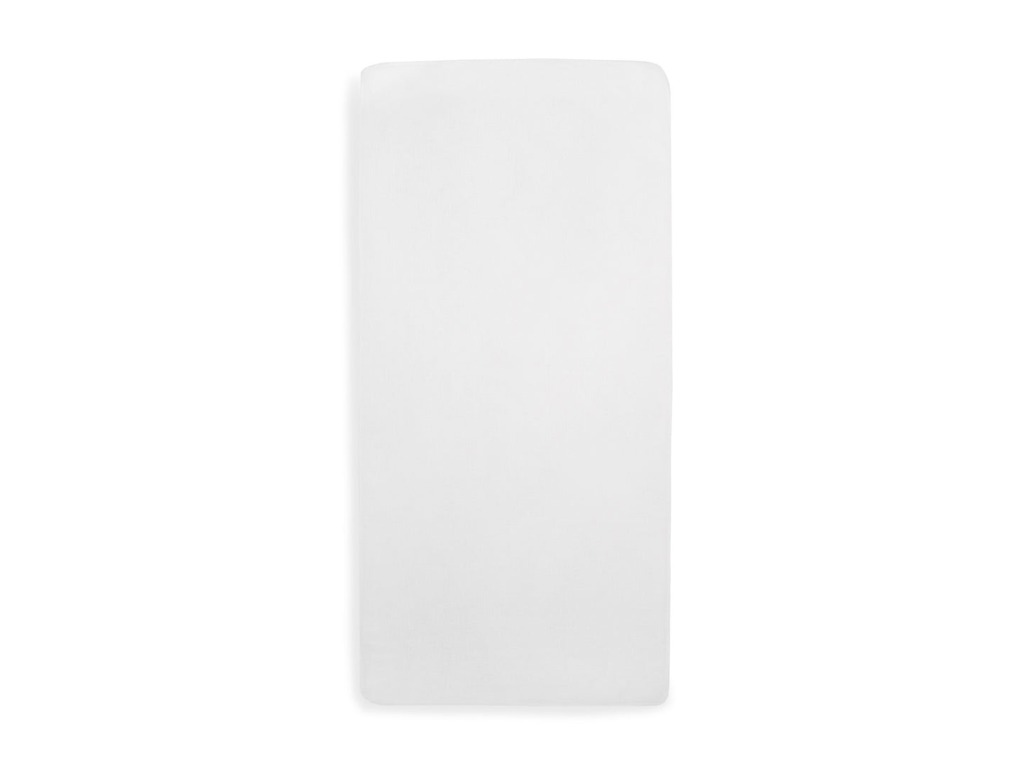 Jollein Spannbettlaken Wiege Baumwolle 40x80 cm - Weiß