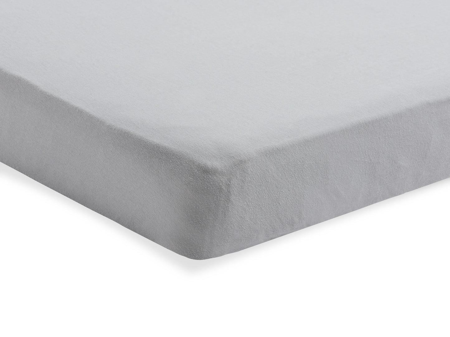 Jollein Spannbettlaken Wiege Jersey 40x80/90cm- Soft Grey