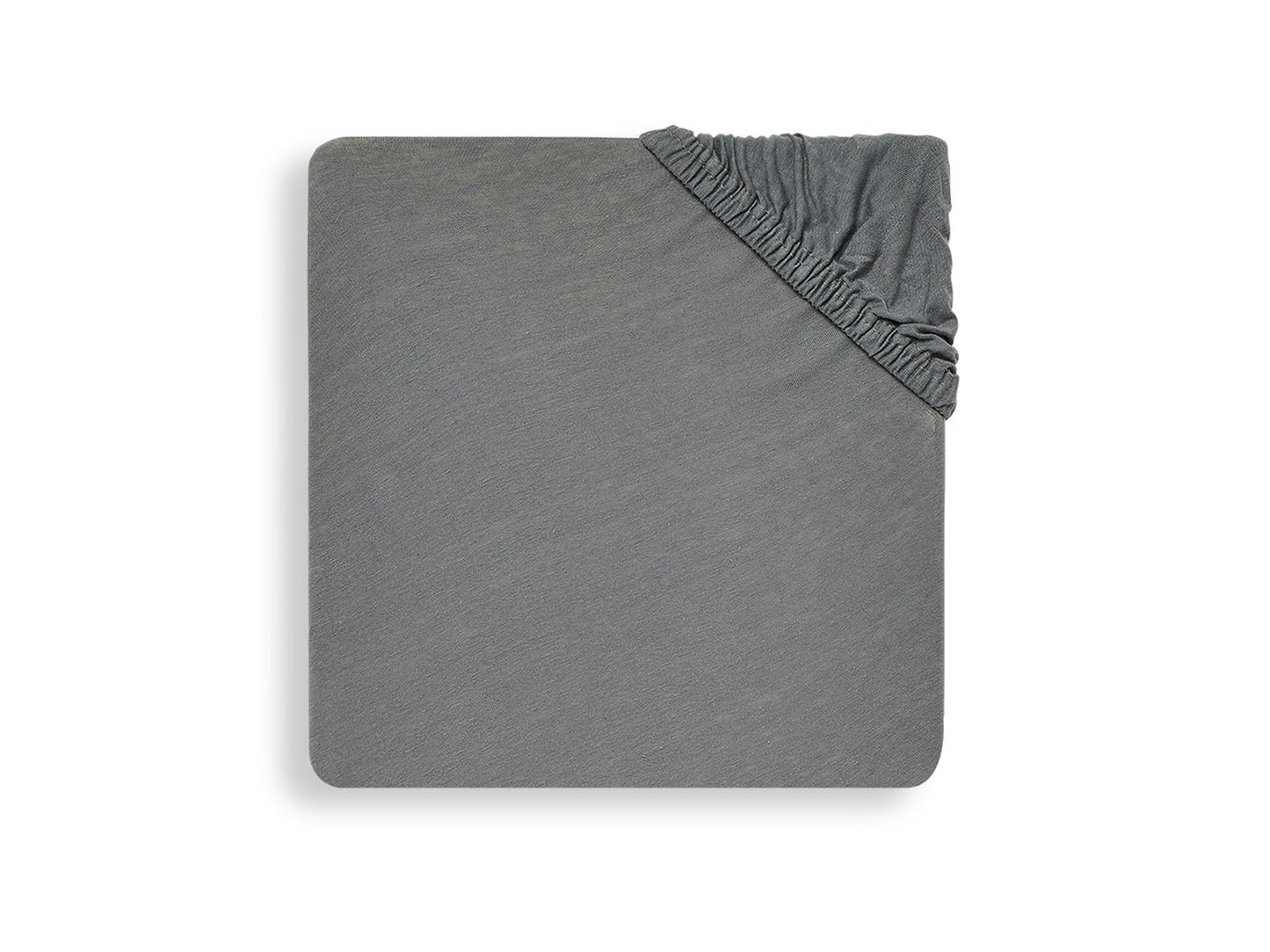 Jollein Hoeslaken Wieg Jersey 40x80/90cm - Storm Grey