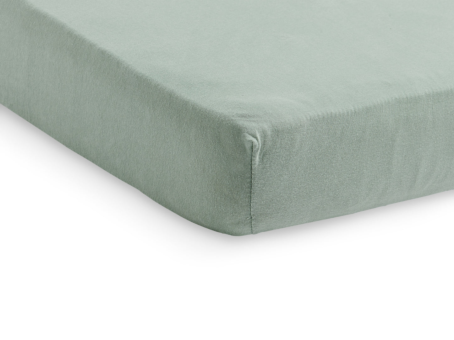 Jollein Spannbettlaken Wiege Jersey 40x80/90cm - Ash Green