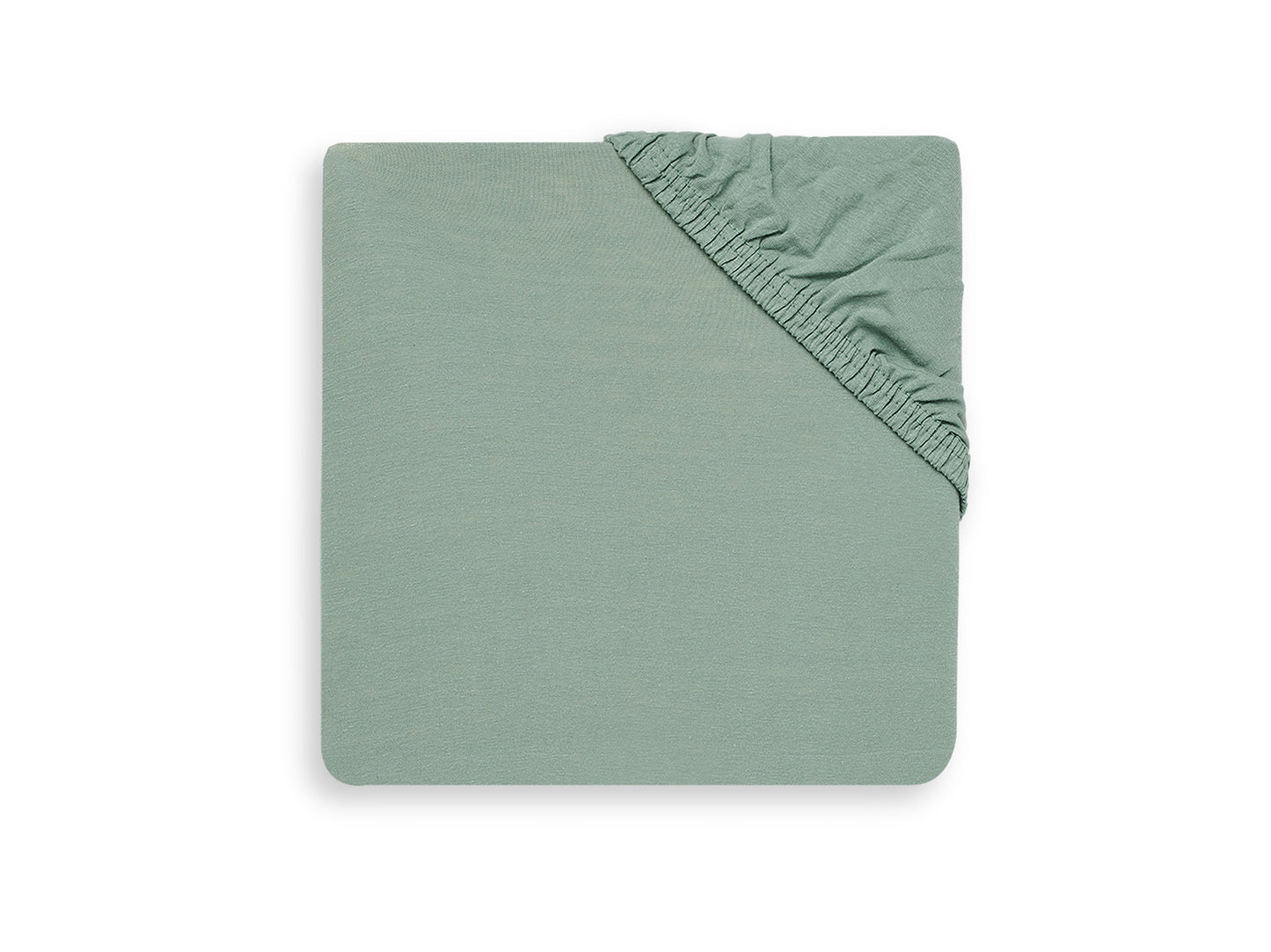 Jollein Spannbettlaken Wiege Jersey 40x80/90cm - Ash Green