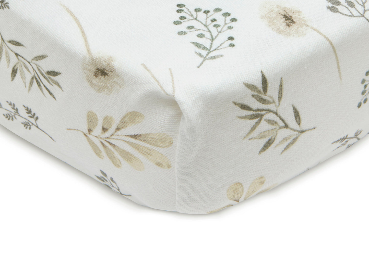 Jollein Hoeslaken Wieg Jersey 40/50x80/90cm Wild Flowers