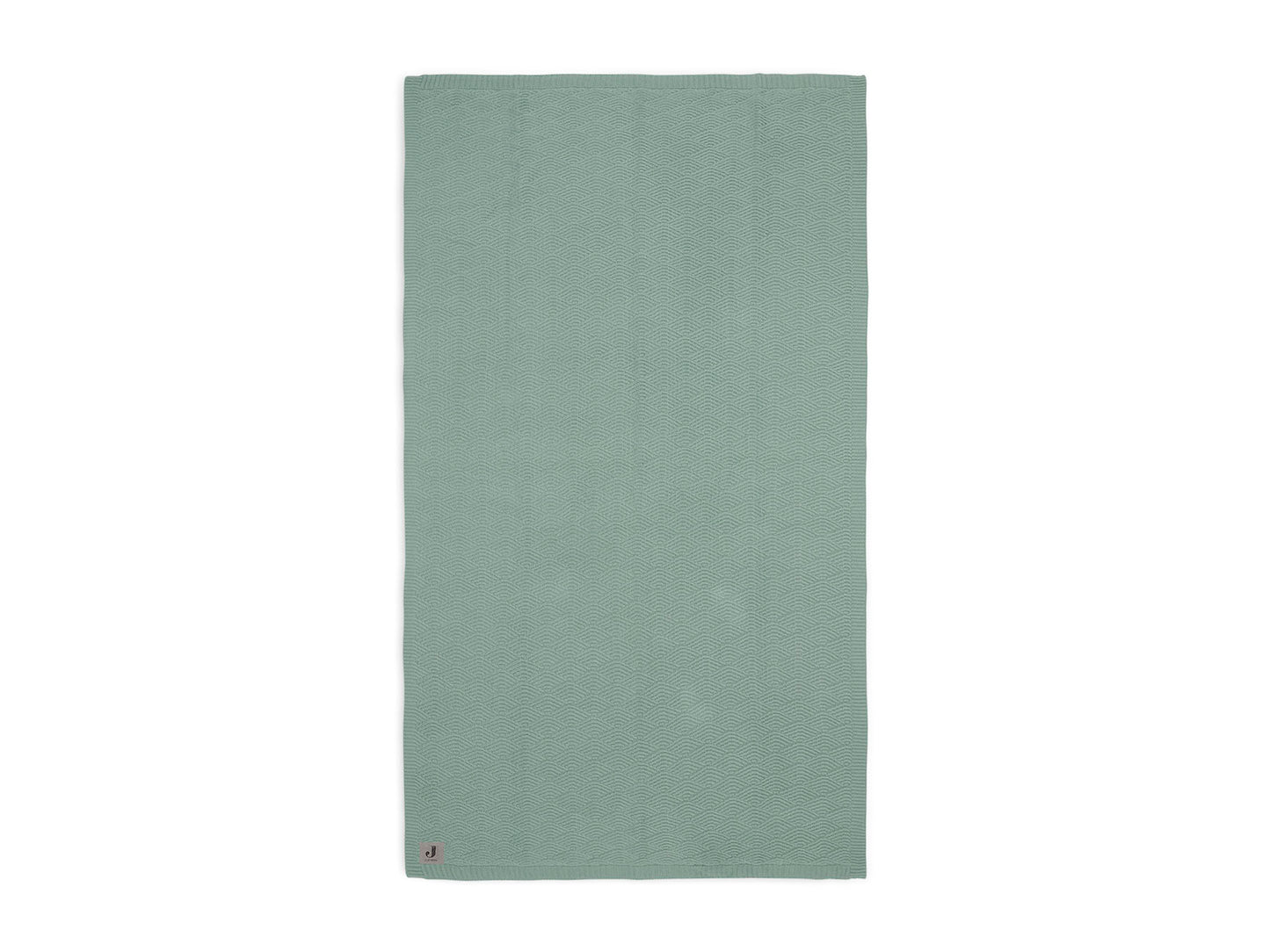 Jollein Babydecke Wiege River Knit 75 x 100 cm - Ash Green