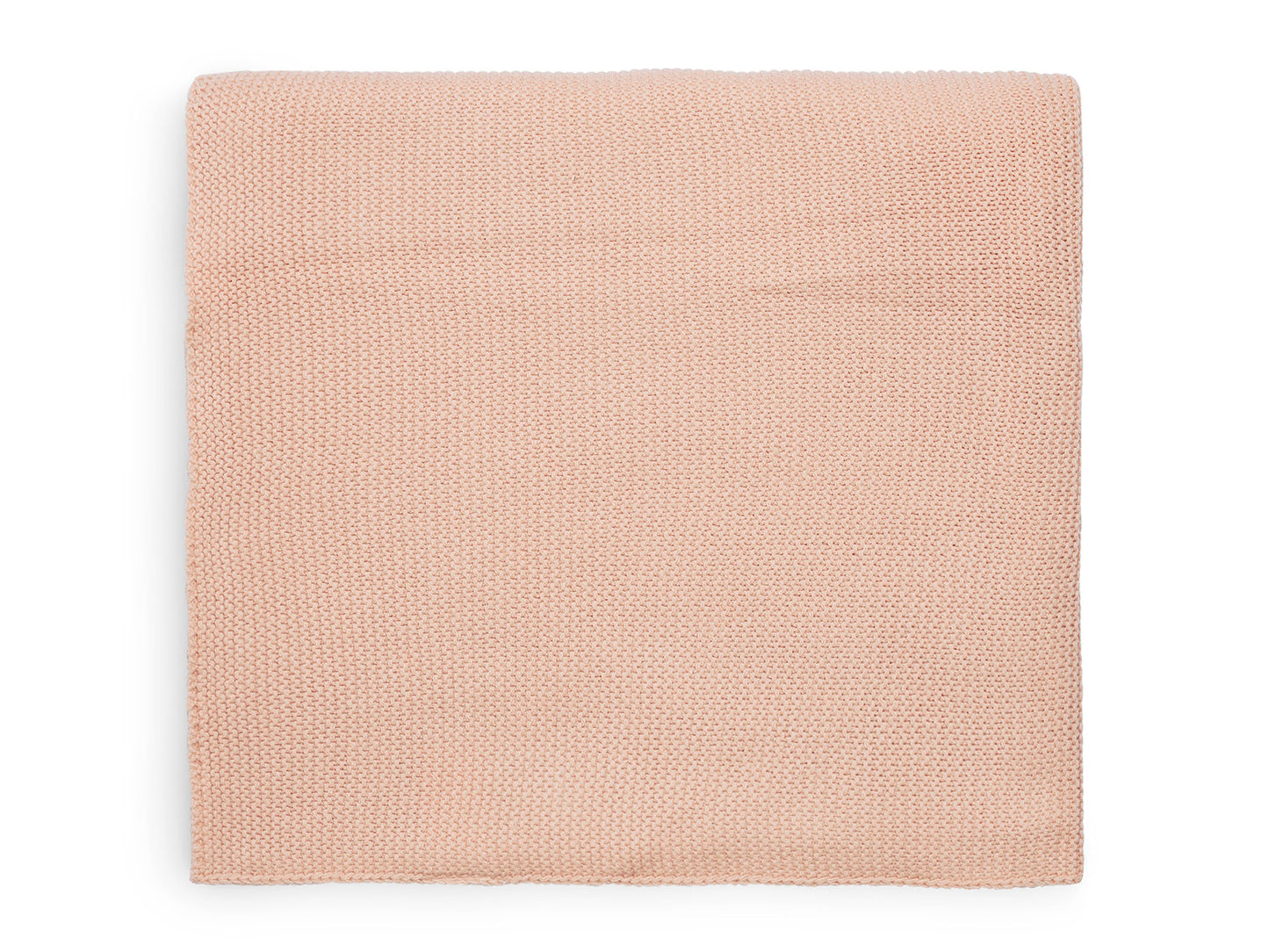 Jollein Wiegdeken 75x100cm Basic Knit - Pale Pink