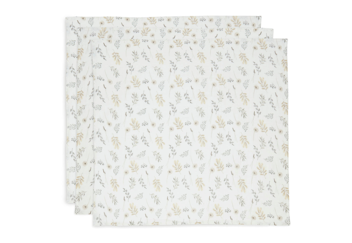 Jollein Hydrofiele Doek Small 70x70cm Wild Flowers - 3 stuks