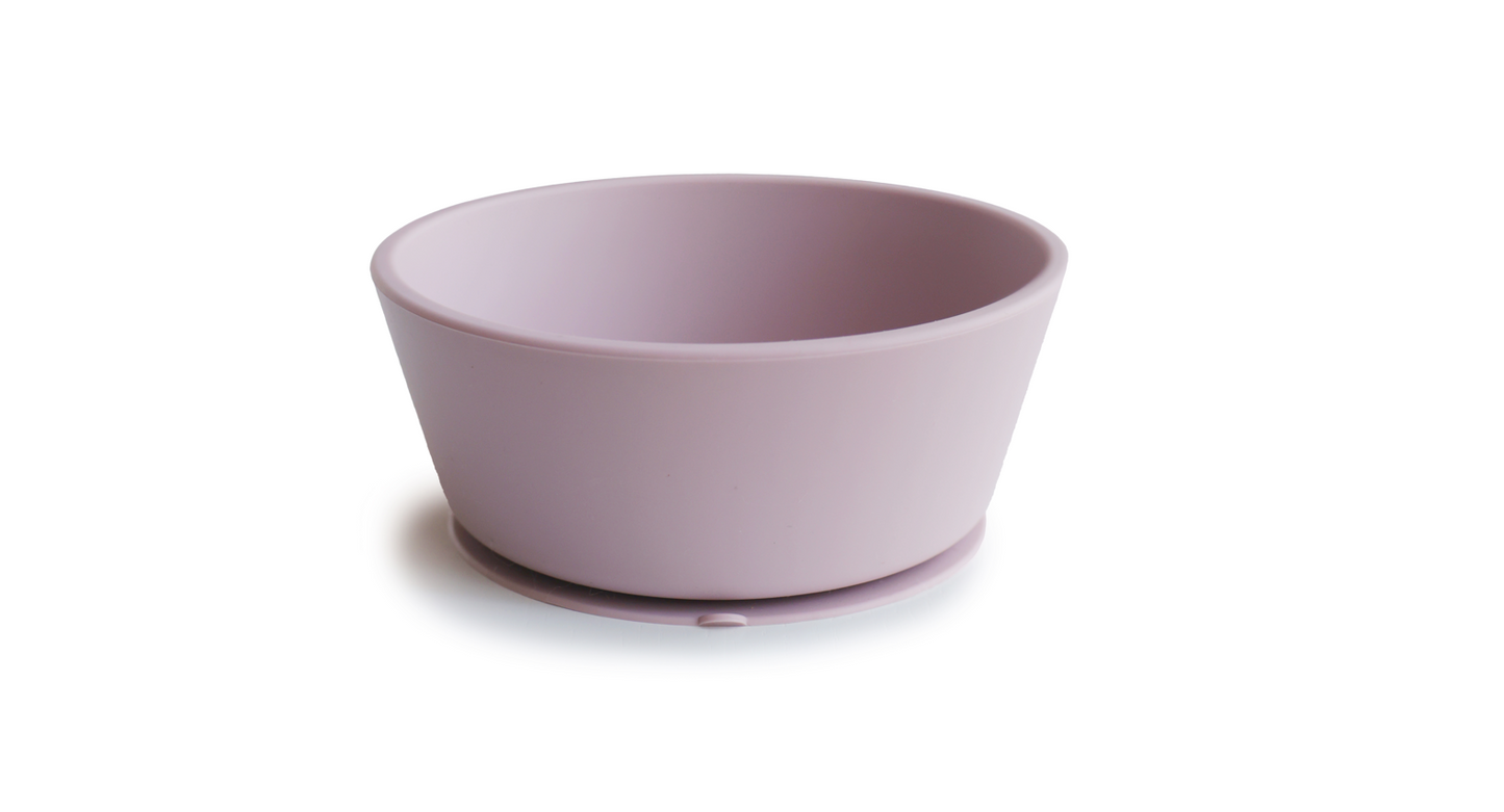 Mushie Silicone Bowl - Soft Lilac